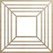 Ekena Millwork Raven Wood Fretwork Pierced Ceiling Medallion, Hickory, 20"OD x 7 3/8"ID x 1/4"T CMWP20X20X0250RAHI - alternate 1